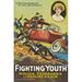 Buyenlarge Fighting Youth - Unframed Vintage Advertisement Poster Print in White | 36 H x 24 W x 1.5 D in | Wayfair 0-587-62333-LC2436