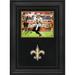 New Orleans Saints 8'' x 10'' Deluxe Horizontal Photograph Frame with Team Logo