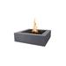 The Outdoor Plus Quad 12" Concrete Propane/Natural Gas Fire Pit Concrete in Gray/White | 12 H x 36 W x 36 D in | Wayfair OPT-QD36-GRY-LP