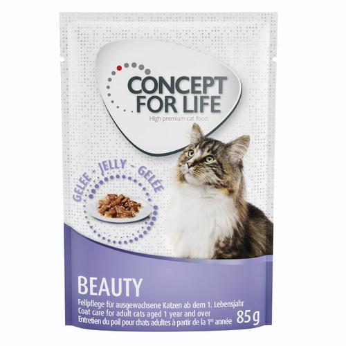 24 x 85g Beauty in Gelee Concept for Life Katzenfutter nass