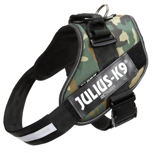 JULIUS-K9 IDC®-Powergeschirr - camouflage Gr. L 63-85cm Hund