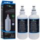 2X FilterLogic FFL-195LH Water Filter Cartridge Compatible with Liebherr 7440000, 7440002, 7731240-0210 for All CNes Fridge Models