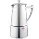 Cuisinox Roma 10-Cup Stainless Steel Stovetop Moka Espresso Maker