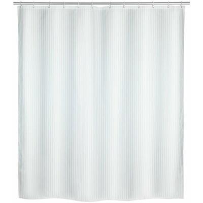 Polyester Duschvorhang Wasserdicht palais + 12 Befestigungsringe 200 x 180 cm Wenko