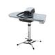 Steam Ironing Press 101HD Silver Heavy Duty Professional 101cm with Stand by Speedypress (+ Free Iron Attachment, Anti-Scale Water Filter, Replacement Cover & Foam Underfelt)