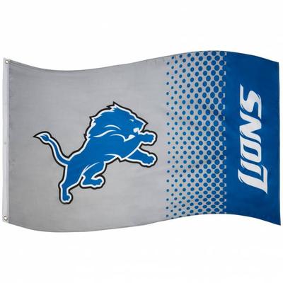 Detroit Lions NFL Fahne Fade Flag FLG53NFLFADEDL