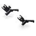 Ultradyne C4 Offset Flip-Up Front/Rear Sight Set Right Hand Black UD10880