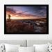 Ebern Designs 'Sunset at The Gorge' Photographic Print Canvas in Blue/Yellow | 33.5 H x 49.5 W x 1 D in | Wayfair 94ADCB5CF1B84ACD995A95319EEF6DFF