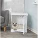 Tucker Murphy Pet™ Greely Pet Crate Wood in White | 19.25 H x 20 W x 20 D in | Wayfair 99771C0FDE69467ABA0B3EFE16D3A620