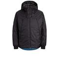 JACK & JONES Men's Jconile Jacket Parka, Black (Black Black), X-Large