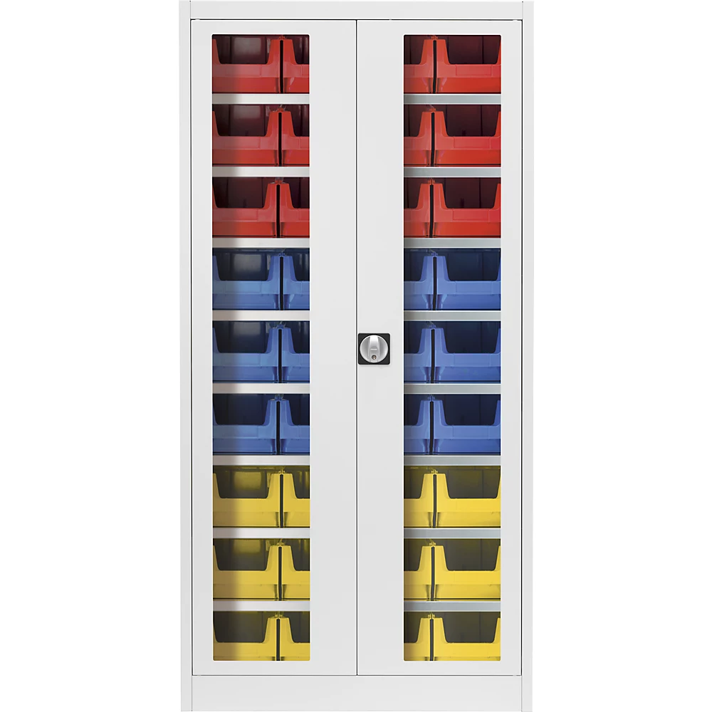 Armoire vitrée à portes battantes mauser