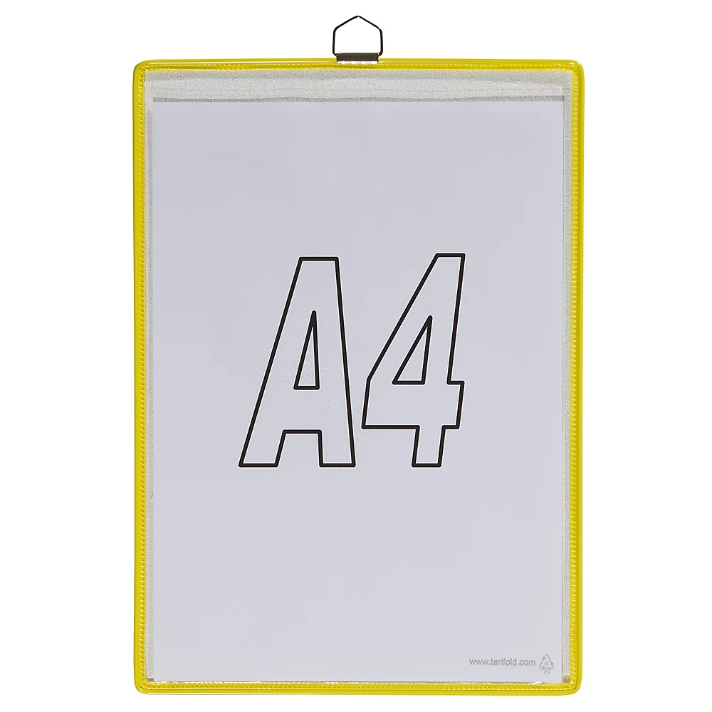 Pochette transparente à accrocher Tarifold
