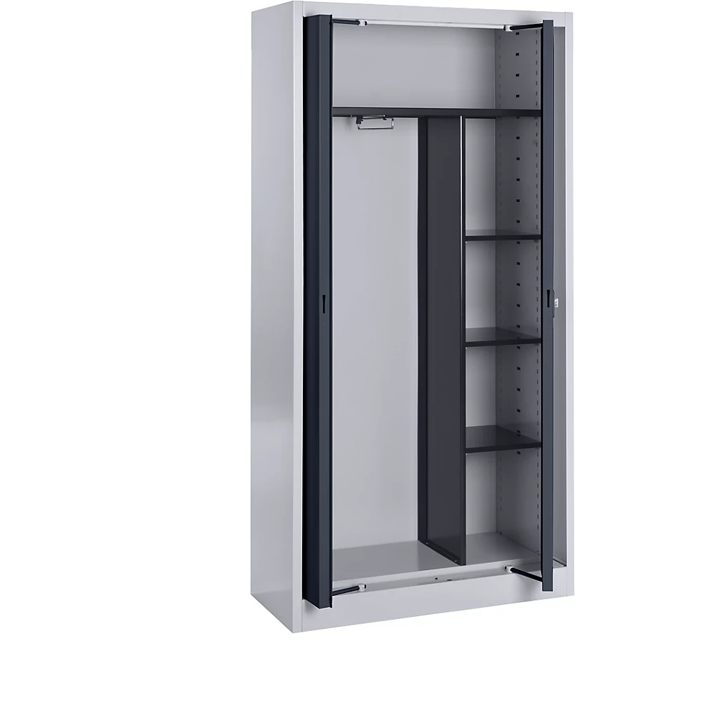 Armoire métallique à portes escamotables mauser