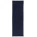 Blue/Navy 24 x 0.5 in Area Rug - Charlton Home® Runner Marie Hand Braided Navy Area Rug Polypropylene | 24 W x 0.5 D in | Wayfair