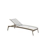 Tropitone Elance EZ Span™ Reclining Chaise Lounge Metal in Brown | 39.5 H x 32 W x 79 D in | Outdoor Furniture | Wayfair 471132RB_MOA_PMT