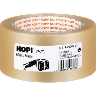 Nopi - pvc 57214-00000-01 Packband Transparent (l x b) 66 m x 50 mm 1 St.