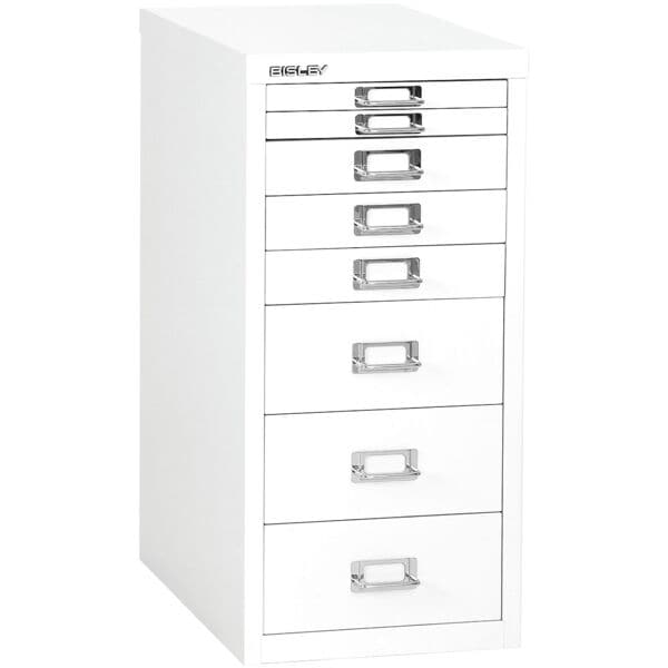 Bisley Schubladenschrank »MultiDrawer« A4, einbahnig, 8 Schübe weiß, 27.9x59x38 cm