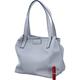 TOM TAILOR - Womenswear MIRI ZIP Damen Shopper L, grey, 43/36x17,5x28