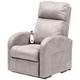 Aidapt Daresbury Riser and Recliner Electric Arm Chair With OKIN Motor for Safety, Easy to Work Remote Control and Hard Wearing Fabric Material for Use in Lounge, Sitting Room and Bedrooms.