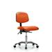 Symple Stuff Lisbeth Task Chair Upholstered/Metal in Orange/Red/Brown | 30 H x 24 W x 25 D in | Wayfair 5582E9DFFFD241F7A99F2394B503D56F