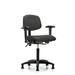 Symple Stuff Timothy Ergonomic Task Chair Upholstered/Metal in Gray/Black/Brown | 32.5 H x 25 W x 25 D in | Wayfair