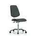 Symple Stuff Evie Task Chair Upholstered/Metal in Gray/Brown | 36.5 H x 24 W x 25 D in | Wayfair 86B3D0C2EEE64145AAE4BDF2891C2691