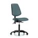 Blue Ridge Ergonomics Task Chair Upholstered in Black/Brown | 38.5 H x 24 W x 25 D in | Wayfair VMBCH-MB-RG-T0-A0-NF-RC-8546