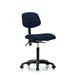 Symple Stuff Candice Task Chair Upholstered/Metal in Blue/Black/Brown | 32.5 H x 24 W x 25 D in | Wayfair 79100BAA6D824B14B889CDFDB81287F2