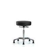 Symple Stuff Kaci Bench Height Adjustable Lab Stool Plastic/Metal in Black/Brown | 28 H x 26 W x 26 D in | Wayfair 52A382AAA00540C4AF2E8852CD51581C