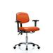 Symple Stuff Julian Ergonomic Task Chair Upholstered/Metal in Red/Orange | 30 H x 27 W x 25 D in | Wayfair 383D3FF703A649AEA8FFF48D8D12046A