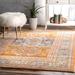 Yellow 60 x 0.25 in Area Rug - World Menagerie Hidalgo Southwestern Area Rug Polypropylene | 60 W x 0.25 D in | Wayfair