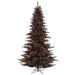 Vickerman 432600 - 4.5' x 34" Black Fir Tree 250 Clear Miniature Lights Christmas Tree (K161746)