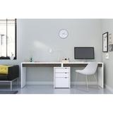 Wade Logan® Avinger Reversible Desk Wood in Brown/Gray/White | 29.75 H x 47.75 W x 19.75 D in | Wayfair F1168A2C60284A6E9CB6A444829AAC14