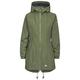 Trespass Daytrip Women's Long Length Parka Jacket - Moss XXL