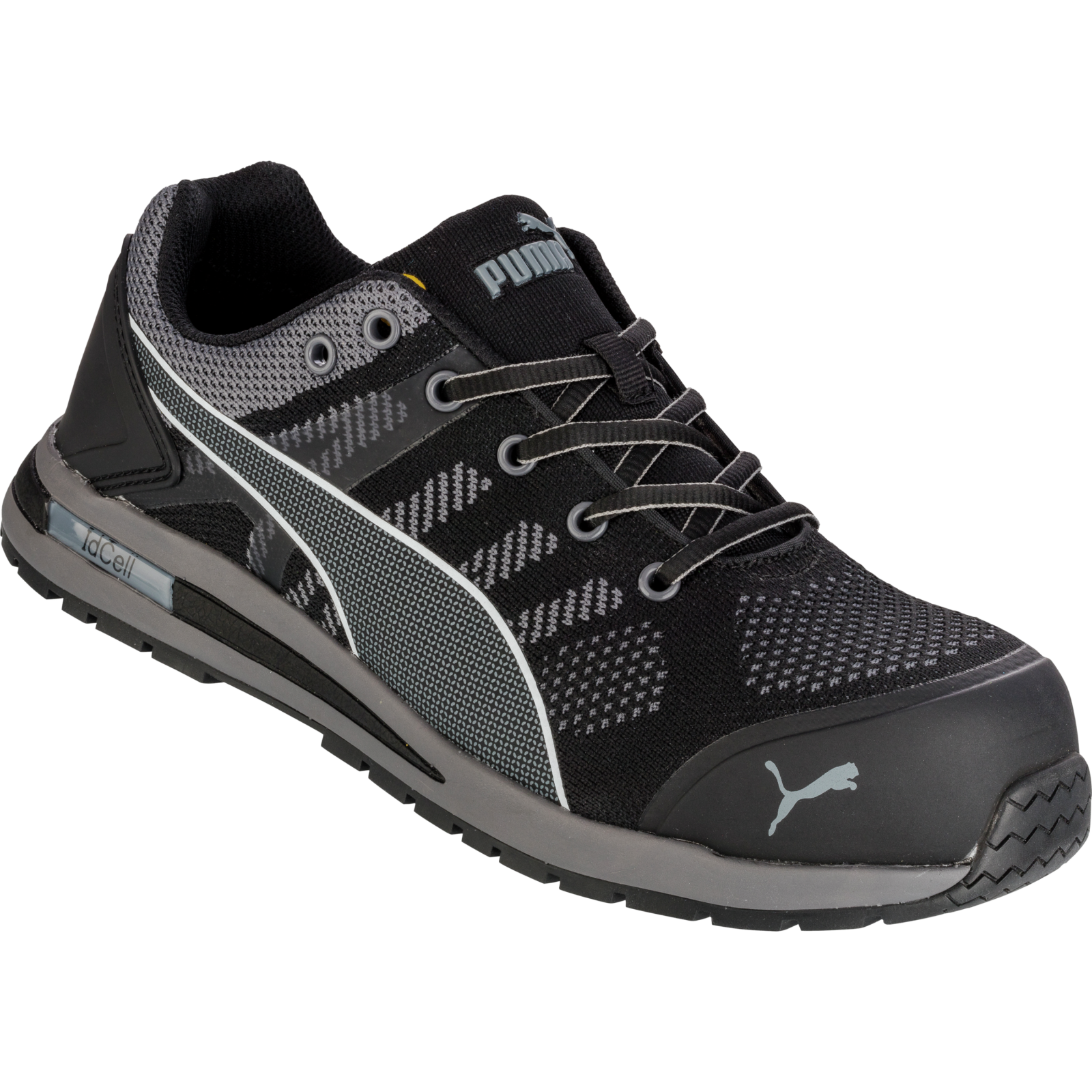 Baskets de sécurité S1P ESD HRO SRC Elevate Knit Black Puma noires - MODYF l'habillement professionnel