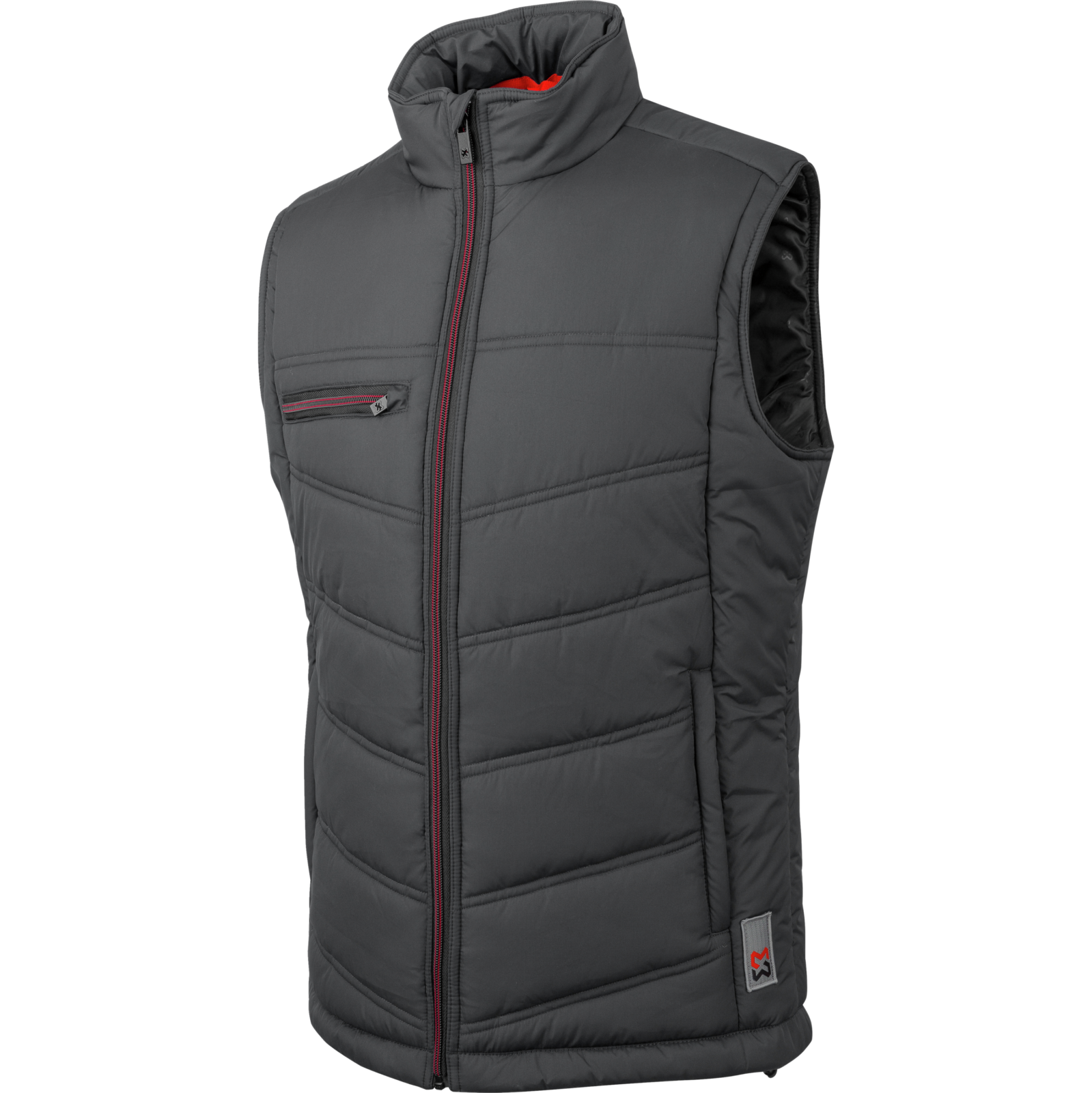 Gilet de travail matelassé Würth MODYF New Craft gris