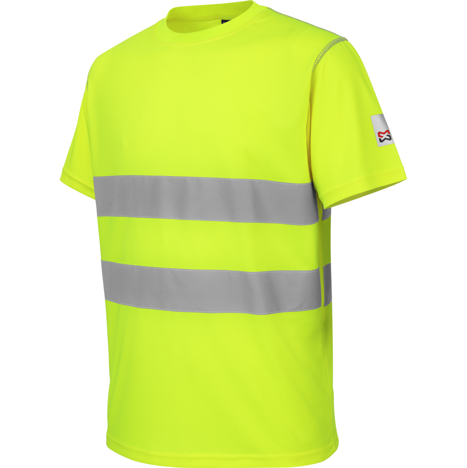 Tee-shirt de travail microporeux Würth MODYF haute-visibilité LUMEN jaune