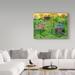 Winston Porter 'Country Farms' Acrylic Painting Print on Wrapped Canvas in White/Black | 35 H x 47 W x 2 D in | Wayfair