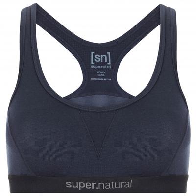 super.natural - Women's Semplice Bra - Sport-BH Gr L blau
