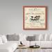 The Holiday Aisle® 'North Pole Express II' Print on Wrapped Canvas in Brown/Gray/Red | 14 H x 14 W x 2 D in | Wayfair