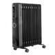 VonHaus Oil Filled Radiator 11 Fin – Oil Heater Portable Electric Free Standing 2500W for Home, Office, Any Room – 24 hour Timer, Adjustable Thermostat, 3 Heat Settings, 4x Wheels, 1.5m Power Cable