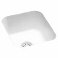 Swan Solid Surface 13.5" x 15.5" Undermount Kitchen Sink, Granite in Black/Gray/White | 6.5 H x 15.5 D in | Wayfair US01513SB.035