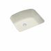 Swan Solid Surface 21" x 20.25" Undermount Kitchen Sink in Black/Gray/White | 9 H x 21 W x 20.25 D in | Wayfair US02021SB.121