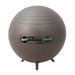 Champion Sports Maxafe Sitsolution Ball Chair Plastic in Brown/Gray, Size 25.59 H x 25.6 W x 25.6 D in | Wayfair CHSBRT65WL