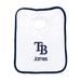 Newborn & Infant White Tampa Bay Rays Personalized Bib