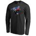 Men's Fanatics Branded Black Toronto Blue Jays Midnight Mascot Long Sleeve T-Shirt