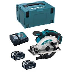 Scie circulaire 18V lxt Ø165 mm (2x5,0 Ah) en makpac Makita DSS610RTJ