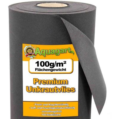 160m² Gartenvlies Unkrautvlies Mulchvlies 100g 1,6m br.