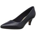 Clarks Women's Linvale Jerica Pump, Blue Navy Leather*4 UK