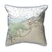 East Urban Home Cape Cod - Dennis MA Corded Square Pillow Cover & Insert Polyester/Polyfill blend | 12 H x 12 W x 6 D in | Wayfair